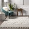 Nuloom Akia Lattice High/Low Tassel Area Rug 9ft x 12ft OZDN18A-9012 - alternate 7